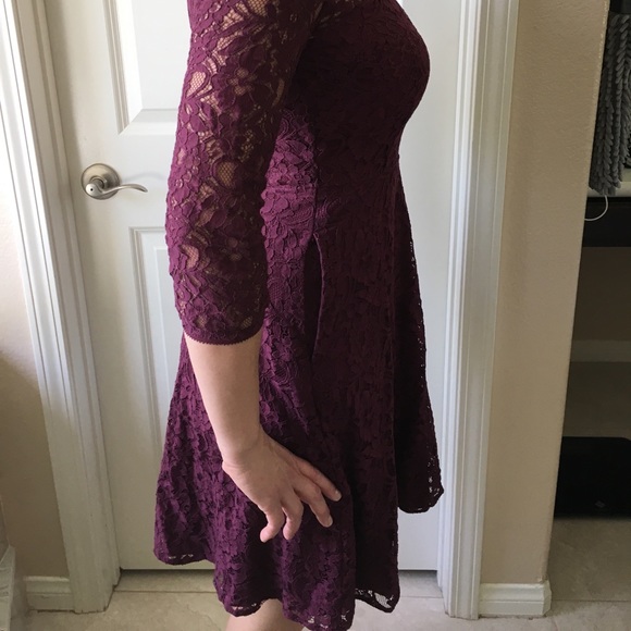 Black House White Market lace dress w pockets - Picture 3 of 4